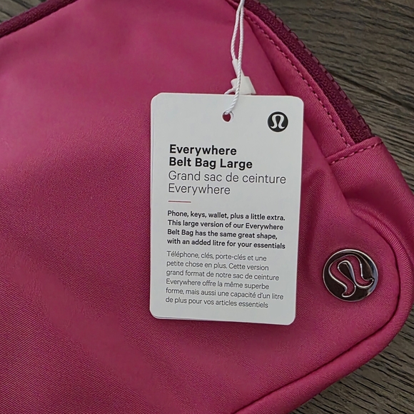 lululemon athletica Hot Pink Cosmetic Pouch - Picture 2 of 4